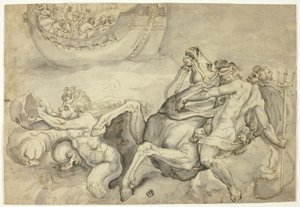 Neptune Calming the Tempest Raised by Aeolus against Aeneas by Unknown artist