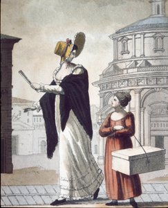 Old Trade: The Modiste and Her Assistant by Unknown artist