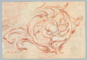 One Spiral of a Rinceau by Unknown artist