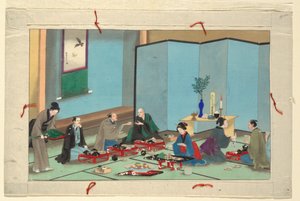 One of Sixteen Scenes of the Death and Burial of a Man