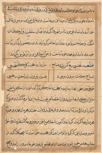 Page from Tales of a Parrot: text page by Unknown artist