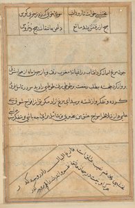 Page from Tales of a Parrot (Tuti-nama): Text Page by Unknown artist