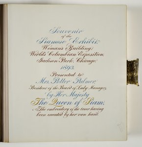 Page in photograph album
