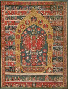 Painted Banner of the Avalokiteshvara Incarnation of the Rain God Rato Matsyendranatha by Unknown artist