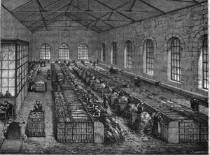Paper making in the 19th century
