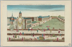 Peep-show, View and Perspective of the Samaritaine of Paris, No. 62