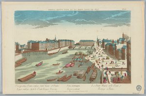 Peep-show, Optical View Representing the Pont Marie and the Pont Rouge in Paris, No. 66