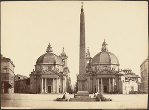 Piazza del Popolo Taken from the Gate (Rome)