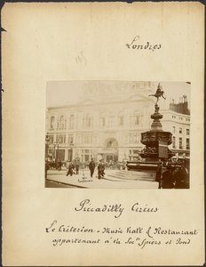 Piccadilly Circus and Criterion Theatre by Unknown artist