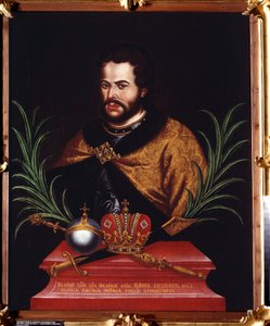 Portrait of Tsar Ivan V Alexeyevich
