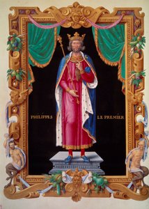 Portrait of King Philip I of France
