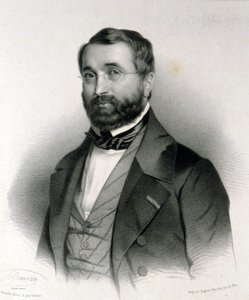 Portrait of Adolphe Adam (1803-1856), French composer