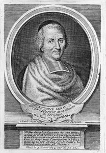 Portrait of Antoine Arnauld dit le Grand Arnauld (1612-1694), French priest, theologian, philosopher and mathematician, member of the Jansenists.