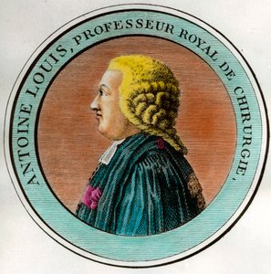 Portrait of Antoine Louis, Royal Professor of Surgery, Secretary of the Royal Academy of Surgery