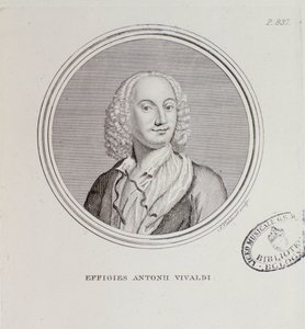 Portrait of Antonio Vivaldi by Unknown artist