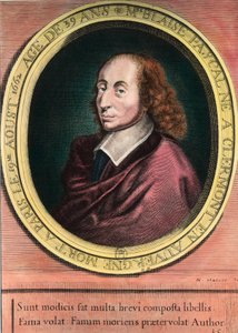 Portrait of Blaise Pascal by Unknown artist