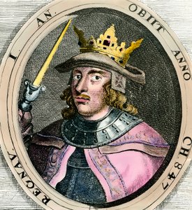 Portrait of Eric I Eigod, King of Denmark