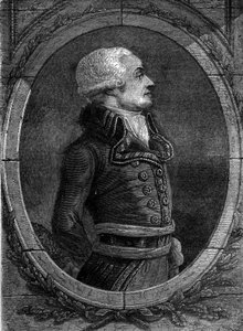Portrait of General Dumouriez. Charles Francois du Perier, known as Dumouriez, French General (1739 - 1823)