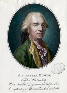 Portrait of George Louis Le Clerc, Count of Buffon by Unknown artist