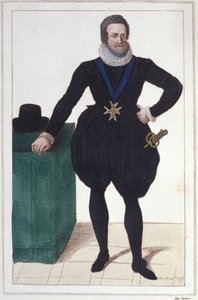 Portrait of Henry IV (1553-1610), King of France
