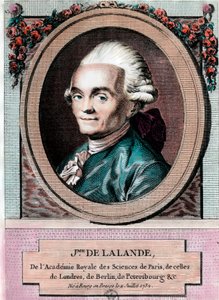 Portrait of Jean Jerome Lefrancois de Lallande