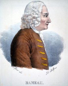 Portrait of Jean Philippe Rameau (1683 - 1764), French Composer