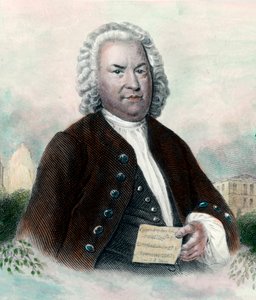 Portrait of Johann Sebastian Bach by Unknown artist