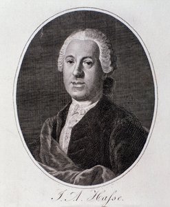 Portrait of Johann Adolf Hasse