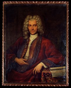 Portrait of Johann Joseph Fux, Austrian composer, music theorist and pedagogue