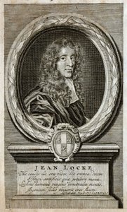 Portrait of John Locke, English philosopher