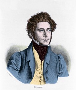 Portrait of Joseph Lanner, Austrian Composer, Violinist and Conductor by Unknown artist