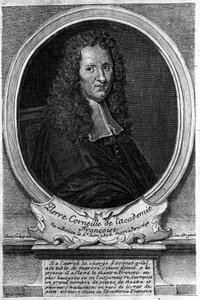 Portrait of Pierre Corneille (1606 - 1684).