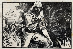 Portrait of Pietro Paolo Savorgnan di Brazza or Pierre Paul Francois Camille Savorgnan de Brazza (1852-1905), French explorer of Italian origin who explored the right bank of the Congo River, paving the way for French colonization in Equatorial Africa by Unknown artist