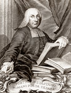 Portrait of Pietro Trapassi, called Pietro Metastasio (Metastase) (1698-1782) Italian poet and librettist by Unknown artist