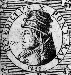 Portrait of Pope Benedict X