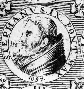 Portrait of Pope Stephen IX