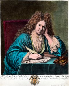 Portrait of Richard Delalande, Superintendent of the Music of the King by Unknown artist