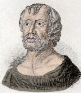 Portrait of Seneca (Lucius Annaeus Seneca, 4 BC-65 AD), Philosopher of the Stoic School, Playwright and Roman Statesman