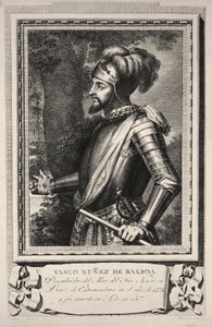 Portrait of Vasco Nunez de Balboa