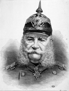 Portrait of William Friederich Ludwig 1st, King of Prussia and Emperor of Germany (1797-1888)