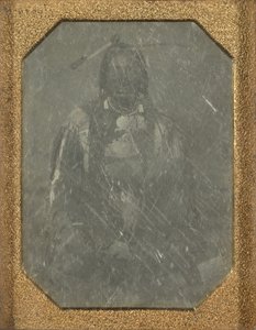 Portrait of an American Indian Man by Unknown artist