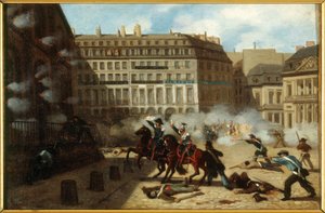 Capture of the Water Tower, Place du Palais-Royal, February 24