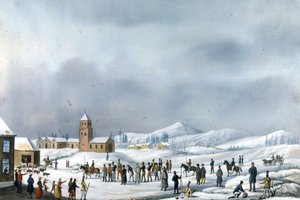 Prisoners of the Russian Campaign in Transfer from Nerva to Novgorod, March 1814. Rome, Museo Napoleonico