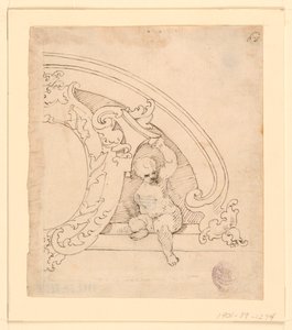 Project for a Decorative Pediment by Unknown artist