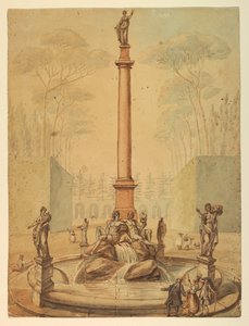 Project for a Fountain in a Park by Unknown artist