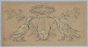 Project for the Decoration of an Oblong Panel by Unknown artist