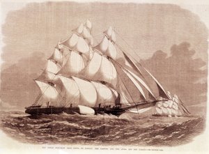 Regatta Between the Ariel and Taeping Clippers in 1866