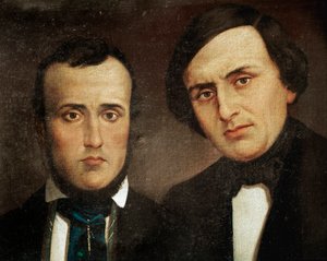 Portrait of Attilio and Emilio Bandiera