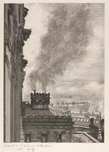 Rooftops of the Administration Building by Unknown artist