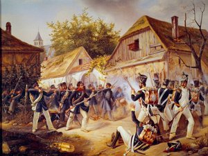 The Surrender of the Troops of Vandamme at the Battle of Culm on August 30, 1813 by Unknown artist